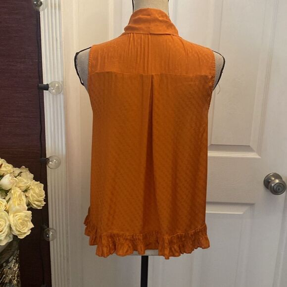 FARM Rio Orange Sleeveless Top - Picture 6 of 8